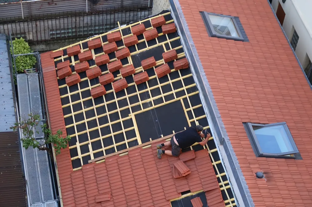 Changement tuile à Salaise Sur Sanne